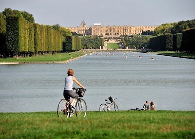 Bicycle in Palace of Versailles