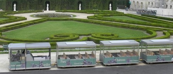 Little Train in Gardens of Versailles